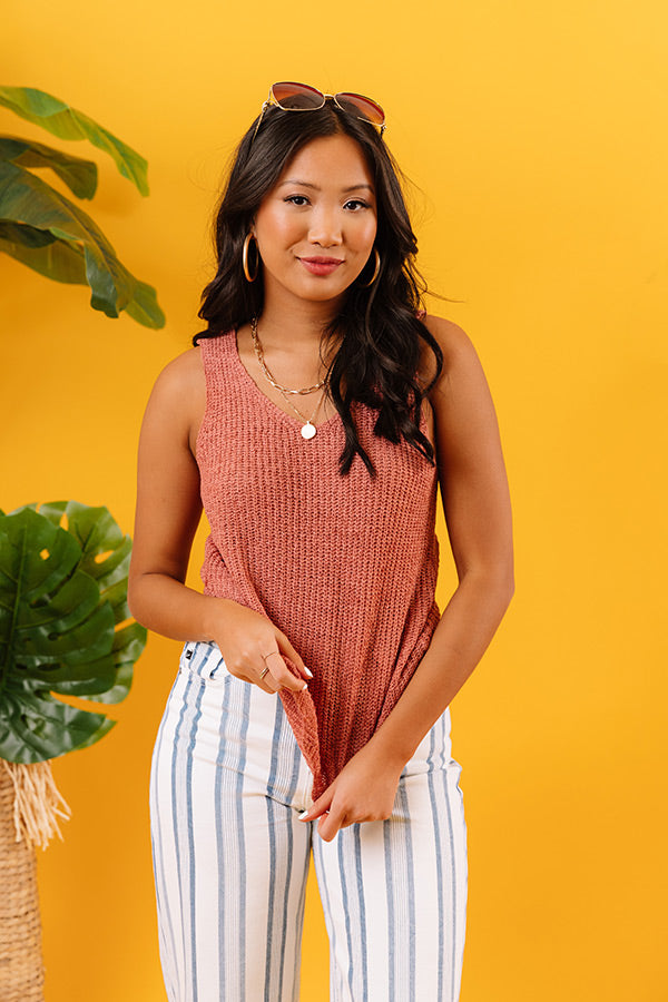 Close Knit Relationship Top In Blush