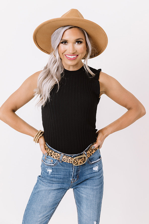 Follow Your Arrow Top In Black