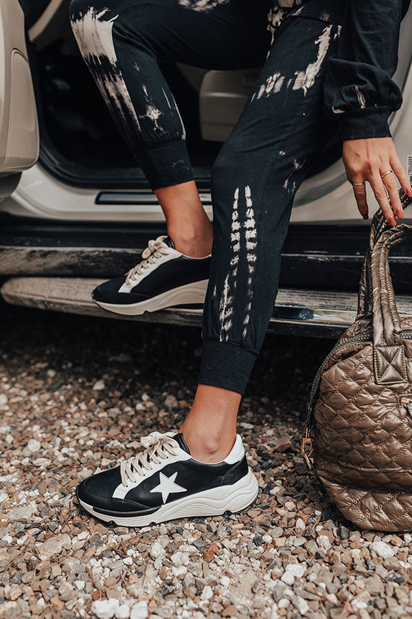 Knock It Out Sneaker In Black
