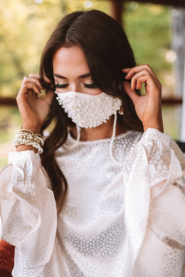 Sweet Pearl Cloth Face Mask