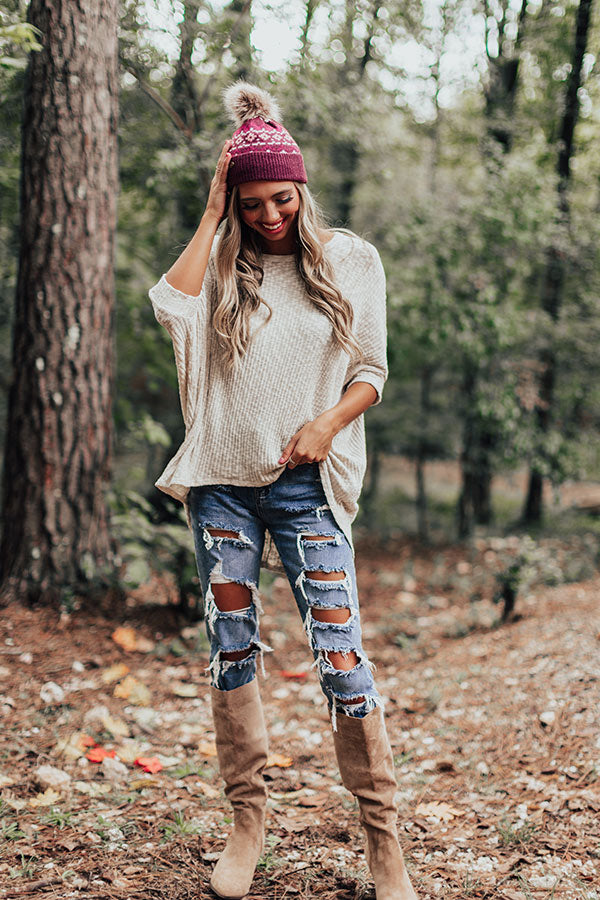 Weekend Away Knit Top