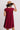 Uptown Estate Eyelet Dress In Wine