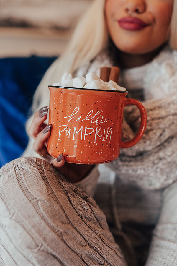 Hello Pumpkin Ceramic Mug