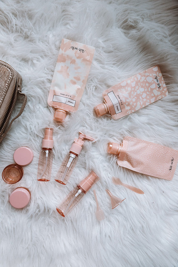 Ultimate Travel 11pc Set in Pink