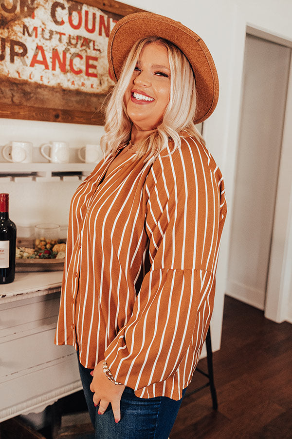 Trading Secrets Stripe Top Curves • Impressions Online Boutique