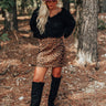 Colorado Concert Leopard Skirt Image - 1