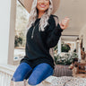 Turn The Page Knit Sweater In Black Image - 1