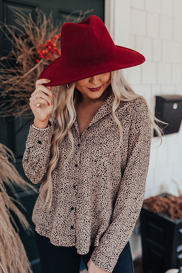 The Aurora Hat In Wine