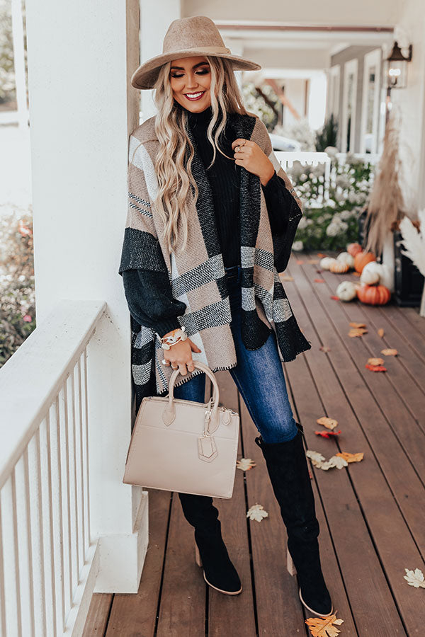 Last Stop Colorblock Cardigan