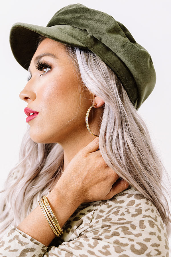 Kendra Scott Selena Hoop Earrings in Vintage Gold Image - 1