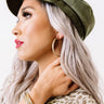 Kendra Scott Selena Hoop Earrings in Vintage Gold Image - 1