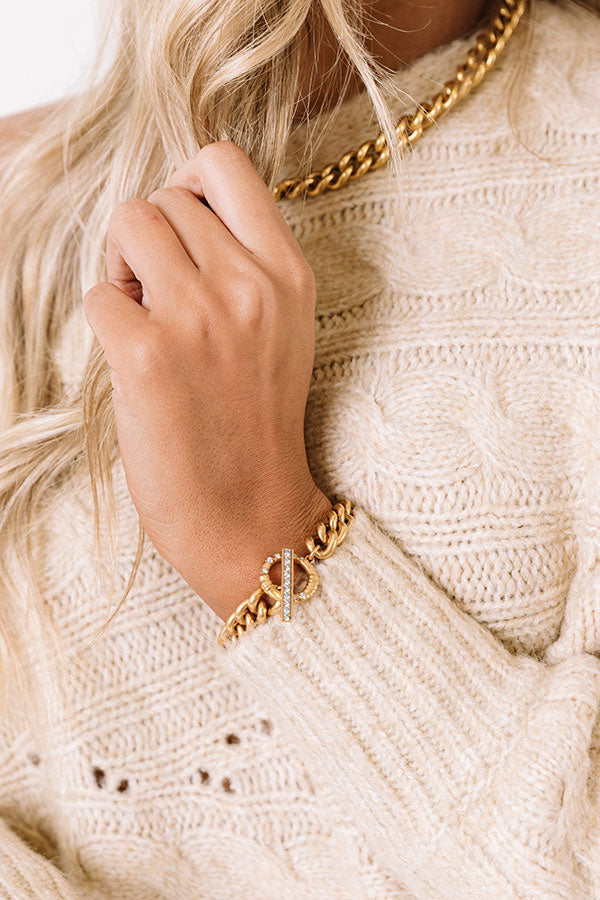 Kendra Scott Whitley Chain Bracelet in Vintage Gold Image - 1