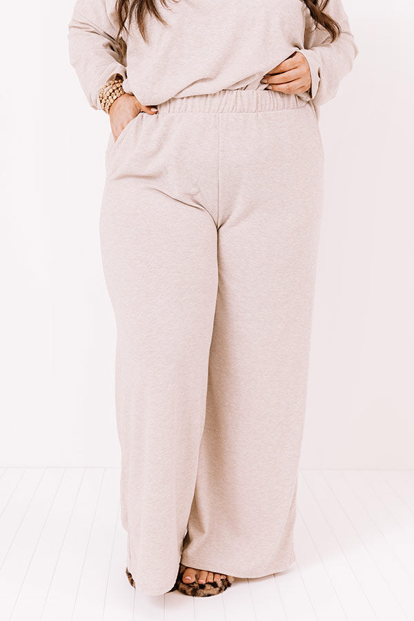 Coffee By Candlelight Pants In Birch   Curves