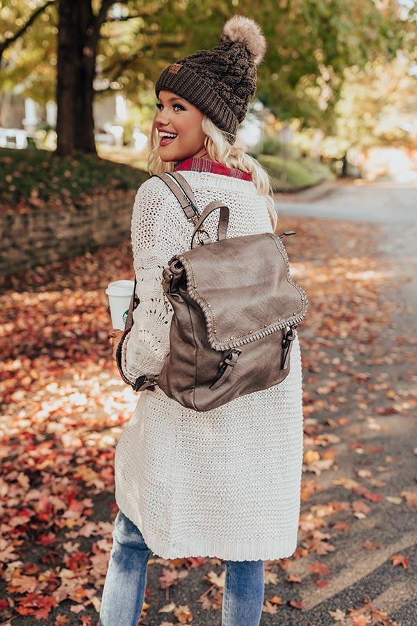 Getting Carried Away Backpack In Hazelnut