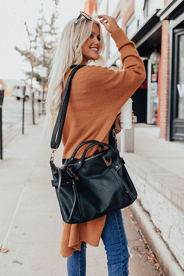Lovely Novella Tote In Black