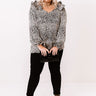 Leopard Wishlist Shift Top In Stone Curves Image - 1