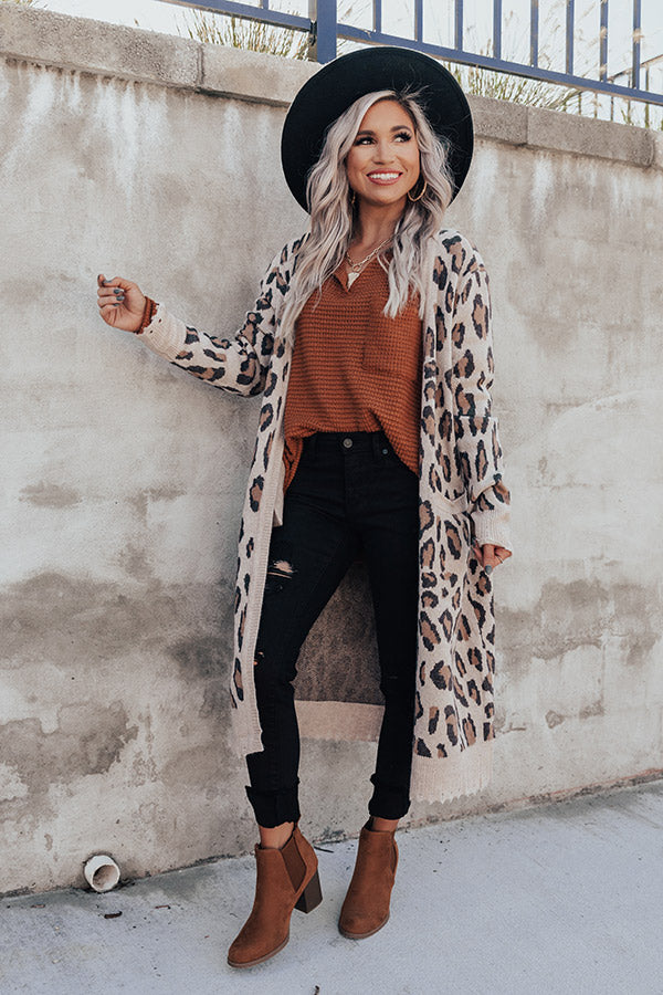 Paramount Comfort Leopard Cardigan