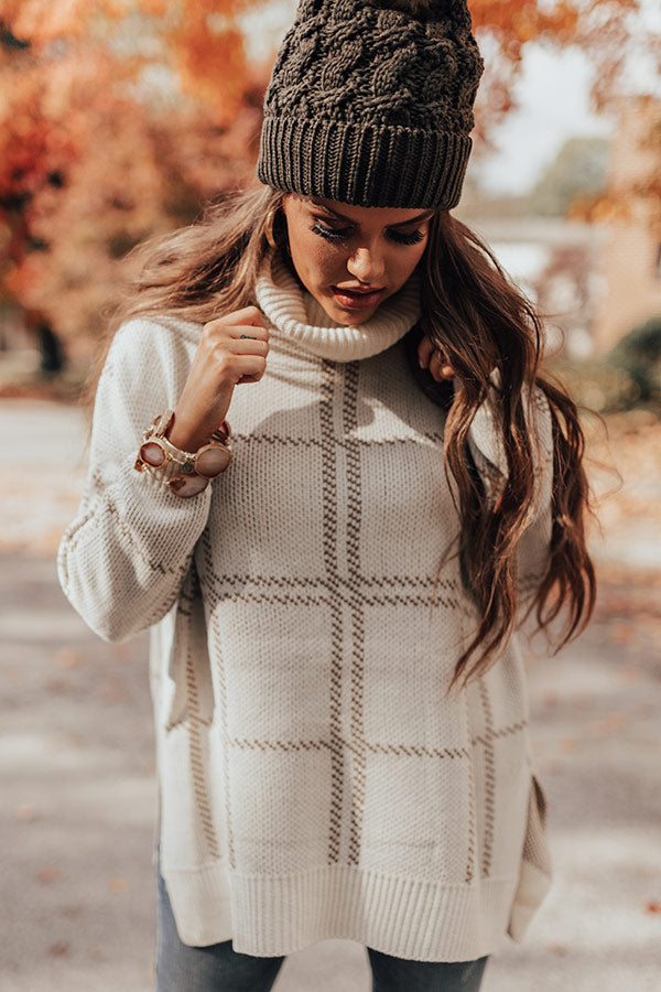 Cozy Little Getaway Tunic Sweater