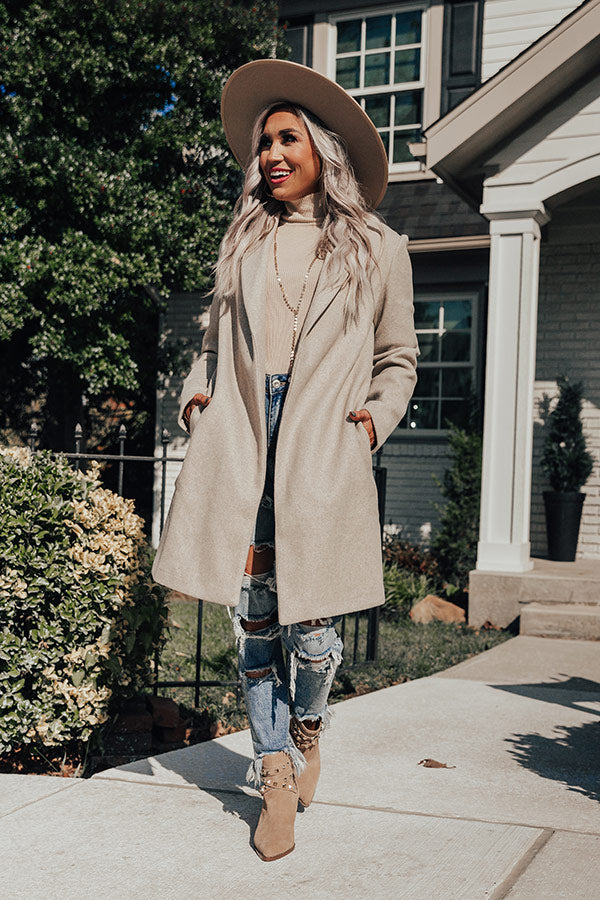 Maple Sugar Kisses Coat In Birch