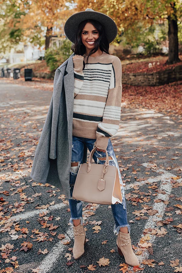 Soft And Subtle Stripe Sweater