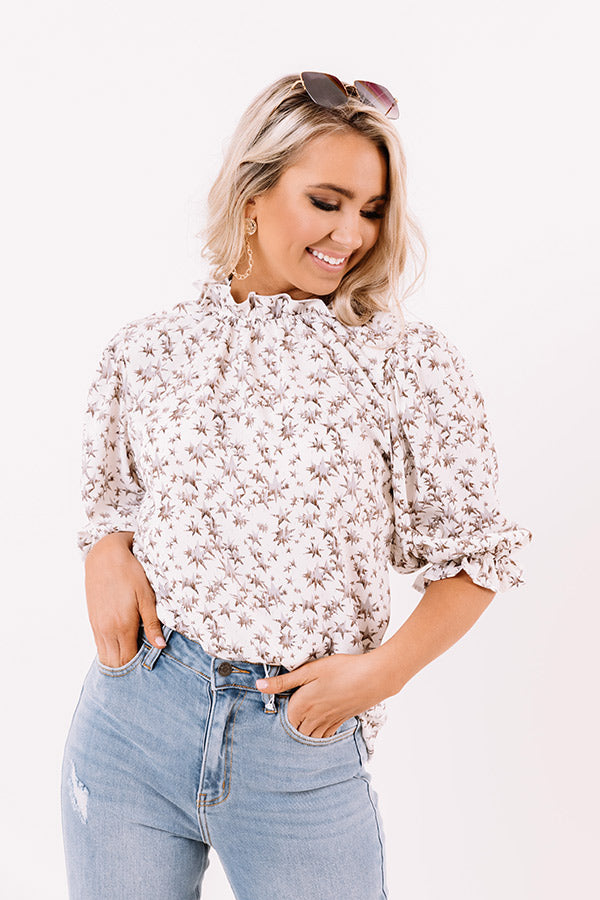 Bright Eyes Shift Top