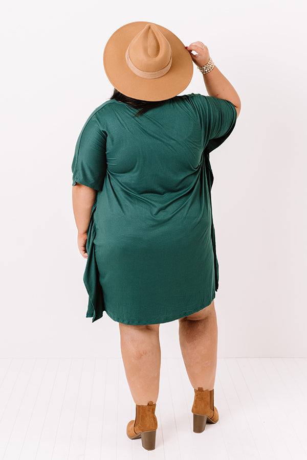 Chic Arrival Shift Dress In Hunter Green Curves Impressions Online Boutique Chic Arrival Shift Dress In Hunter Green Curves Impressions Online Boutique