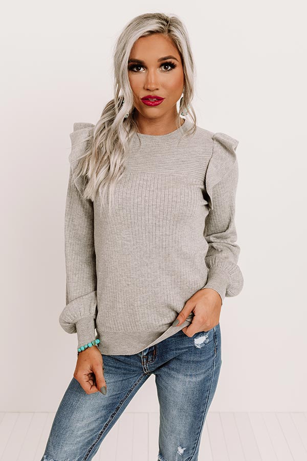 Perfect Remedy Top In Grey • Impressions Online Boutique