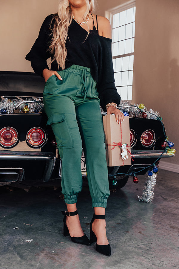 The Carrigan Joggers In Green