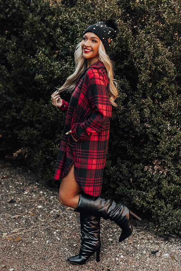 flannel prom dress Lands' End Women's Flannel Tiered Maxi Dress