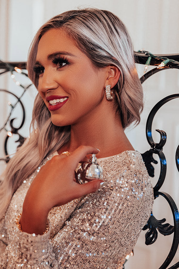 There For You Hoop Earrings