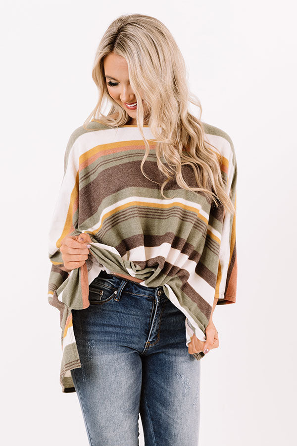 Light Hearted Stripe Shift Top