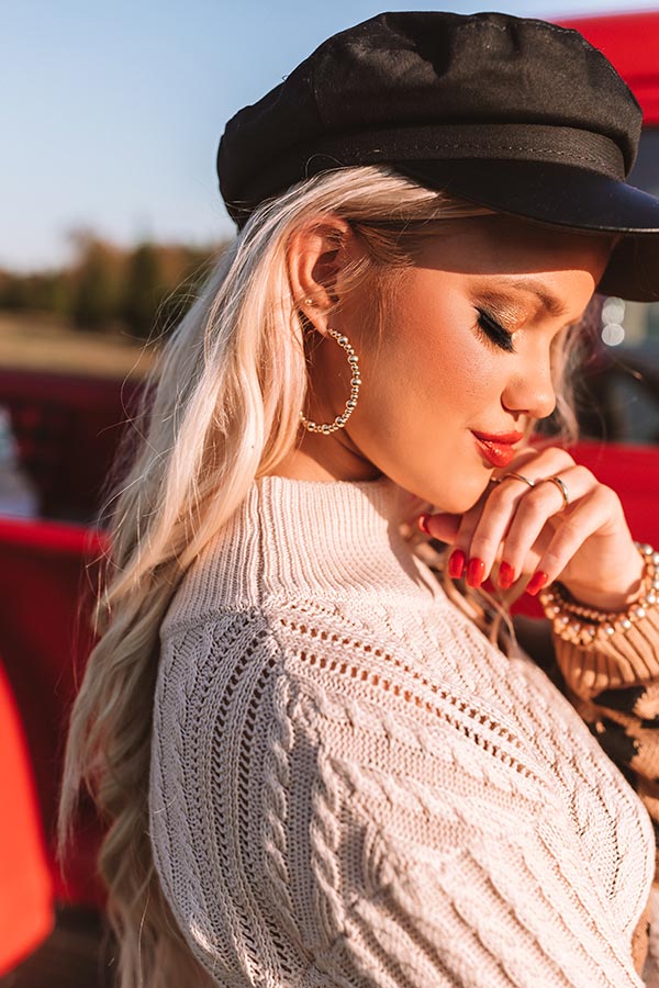NYC Wardrobe Hoop Earrings