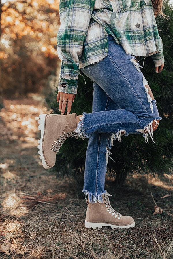 The Ren Faux Suede Boot