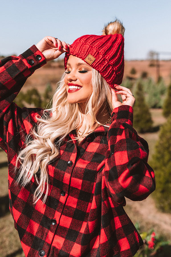 Winter Morning Fleece Lined Beanie