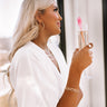 Major Wow Factor Hoop Earrings in Gold Image - 1