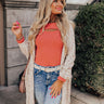 Set For Snuggles Knit Cardigan in Ivory Image - 1