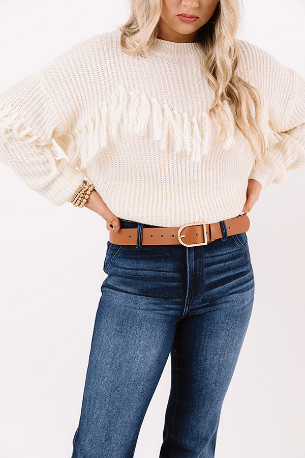Rodeo Drive Darling Belt In Brown