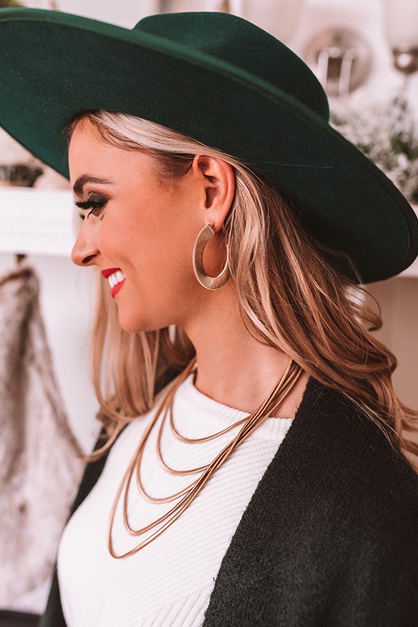 Across The Country Hoop Earrings Image - 2