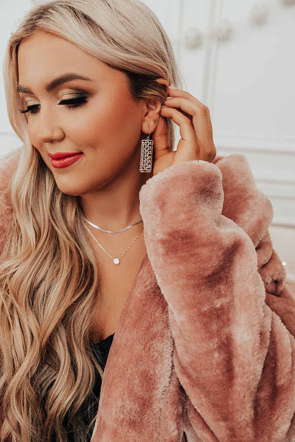 Heavenly Kiss Earrings In Silver