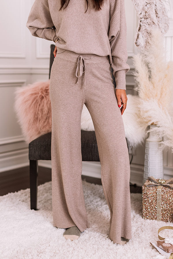 Call It A Day Pants In Taupe