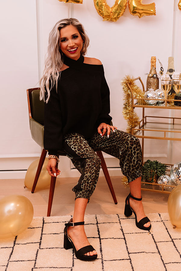 Mind Over Manhattan Sweater In Black