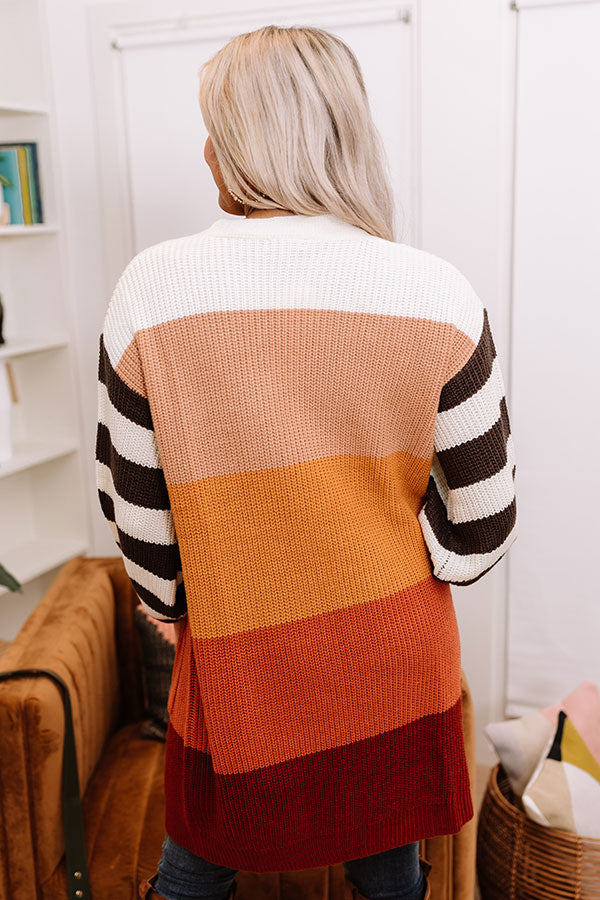 East River Colorblock Cardigan Image - 1