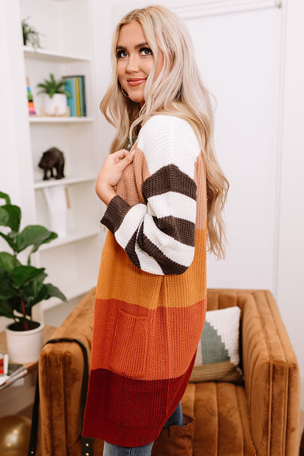 East River Colorblock Cardigan Image - 1