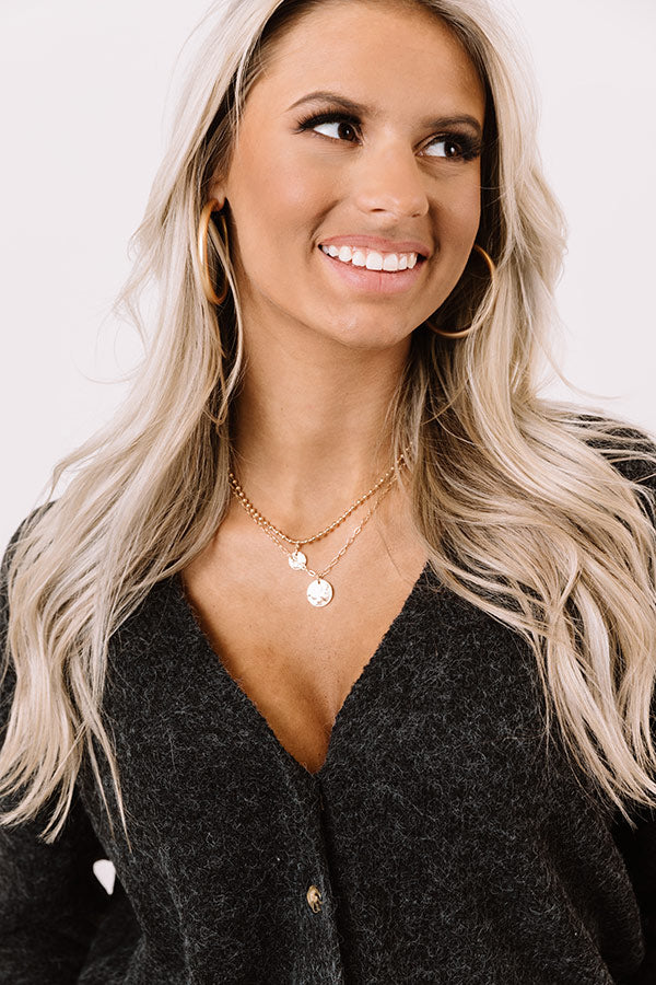 Feeling Gorgeous Necklace In Gold