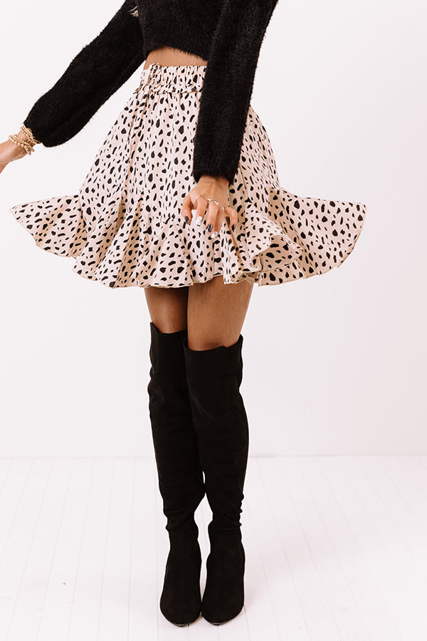 Unapologetically Chic Skort in Champagne