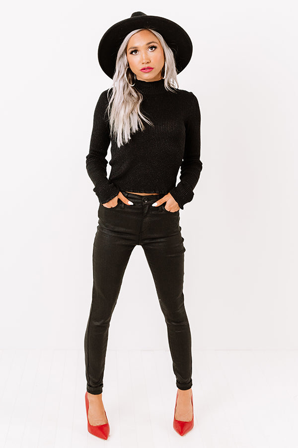 Amuse You Top In Black