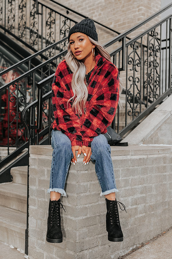 Snow Ski Checkered Jacket