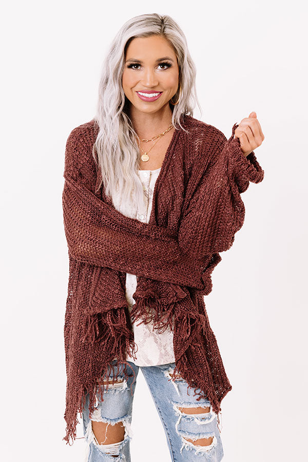 Friendly Banter Knit Cardigan