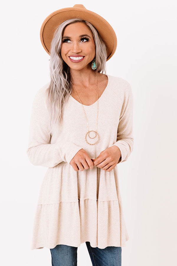 Hey Day Shift Top In Birch