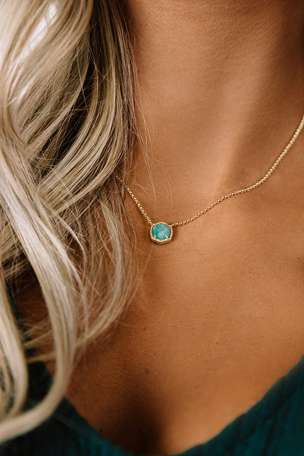 Davie 18k Gold Vermeil Pendant Necklace in Blue Iolite | Kendra Scott